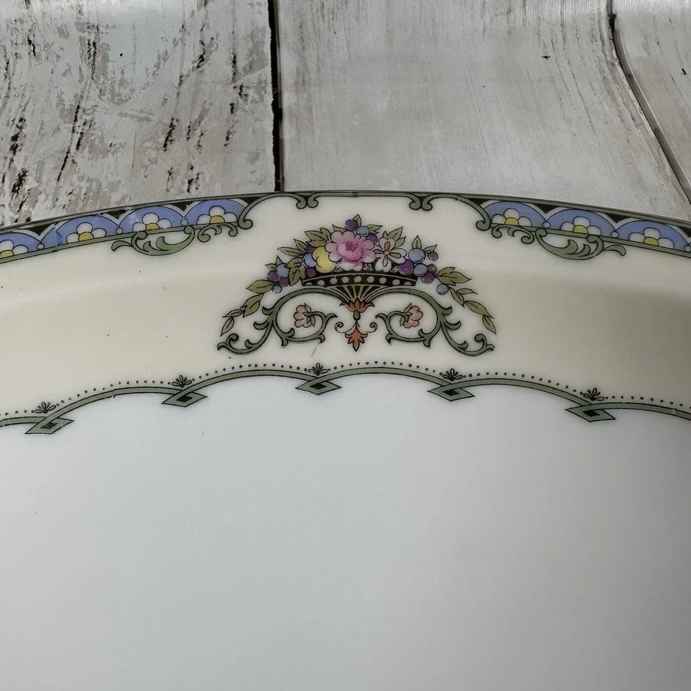 Vintage Noritake Favorita‎ Relish Dish Oval Bowl  8.5